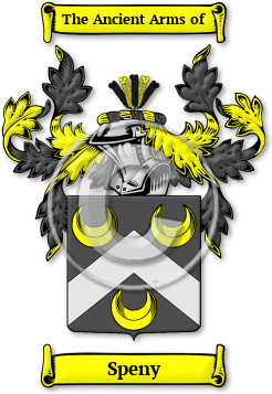 Speny Family Crest Download (JPG) Legacy Series - 600 DPI