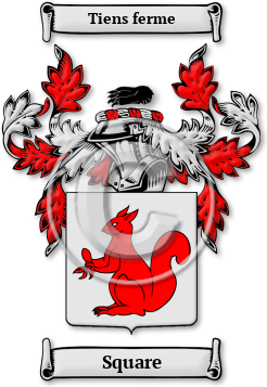 Square Family Crest Download (jpg) Legacy Series - 150 DPI