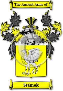 Šrámek Family Crest Download (jpg) Legacy Series - 150 DPI