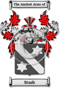 Staab Family Crest Download (jpg) Legacy Series - 150 DPI