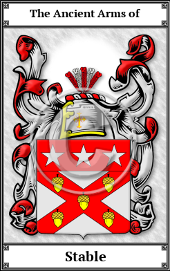 Stable Family Crest Download (JPG)  Book Plated - 150 DPI