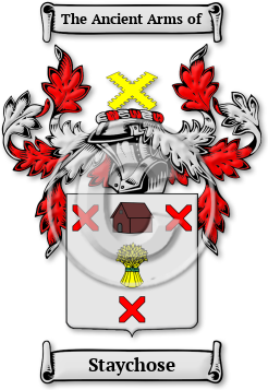 Staychose Family Crest Download (jpg) Legacy Series - 150 DPI