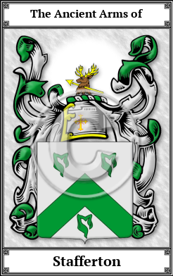 Stafferton Family Crest Download (JPG)  Book Plated - 150 DPI