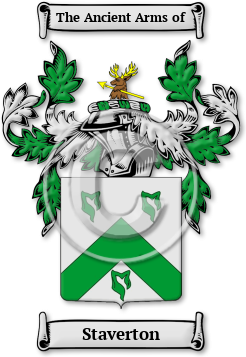 Staverton Family Crest Download (jpg) Legacy Series - 150 DPI