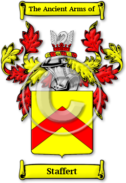 Staffert Family Crest Download (JPG) Legacy Series - 600 DPI