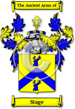 Stage Family Crest Download (jpg) Legacy Series - 150 DPI