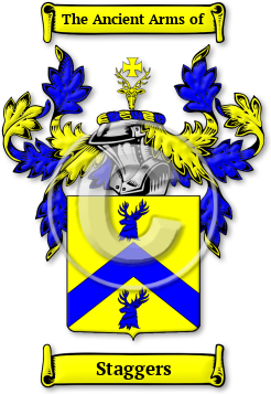 Staggers Family Crest Download (jpg) Legacy Series - 150 DPI