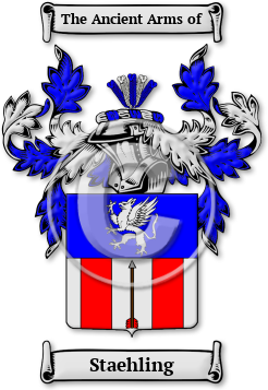 Staehling Family Crest Download (jpg) Legacy Series - 150 DPI