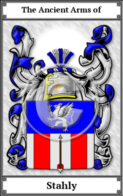 Stahly Family Crest Download (JPG) Book Plated - 600 DPI