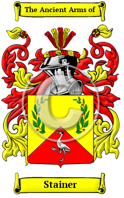 Stainer Name Meaning Family History Family Crest Coats Of Arms