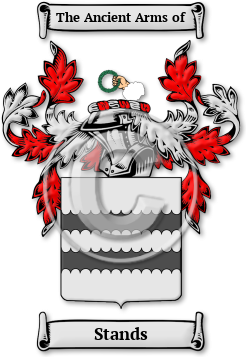 Stands Family Crest Download (jpg) Legacy Series - 150 DPI