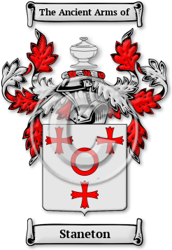 Staneton Family Crest Download (jpg) Legacy Series - 150 DPI
