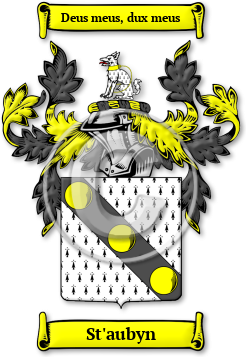 St'aubyn Family Crest Download (jpg) Legacy Series - 150 DPI