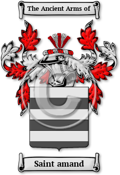 Saint amand Family Crest Download (jpg) Legacy Series - 150 DPI