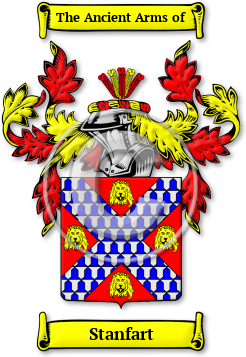 Stanfart Family Crest Download (jpg) Legacy Series - 150 DPI