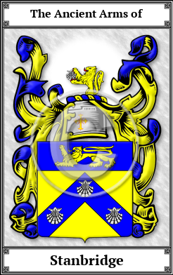 Stanbridge Family Crest Download (JPG)  Book Plated - 150 DPI