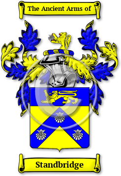 Standbridge Family Crest Download (jpg) Legacy Series - 150 DPI