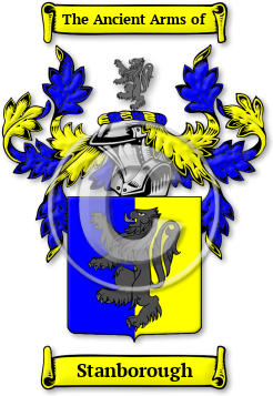 Stanborough Family Crest Download (jpg) Legacy Series - 150 DPI