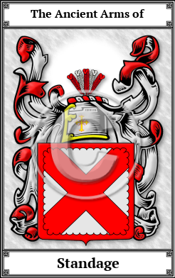 Standage Family Crest Download (JPG)  Book Plated - 150 DPI