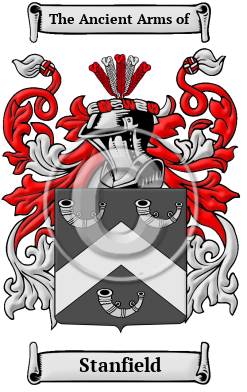 Stanfield Family Crest Download (JPG) Heritage Series - 600 DPI