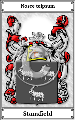 Stansfield Family Crest Download (JPG)  Book Plated - 150 DPI