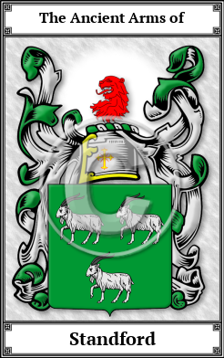 Standford Family Crest Download (JPG)  Book Plated - 150 DPI