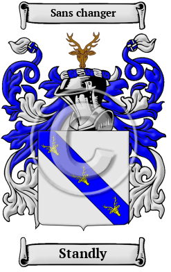 Standly Family Crest/Coat of Arms