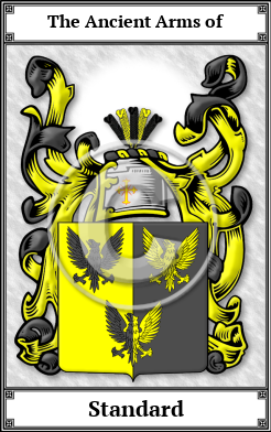 Standard Family Crest Download (JPG)  Book Plated - 150 DPI