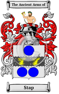 Stap Family Crest/Coat of Arms