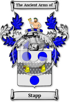 Stapp Family Crest Download (jpg) Legacy Series - 150 DPI