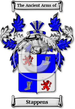 Stappens Family Crest Download (jpg) Legacy Series - 150 DPI