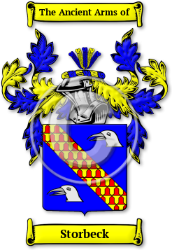 Storbeck Family Crest Download (jpg) Legacy Series - 150 DPI