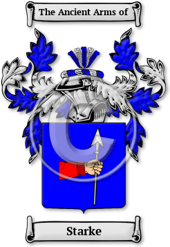 Starke Family Crest Download (JPG) Legacy Series - 600 DPI