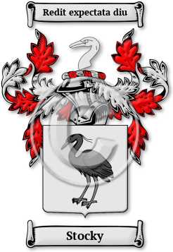 Stocky Family Crest Download (jpg) Legacy Series - 150 DPI