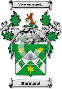 Starmand Family Crest Download (jpg) Legacy Series - 150 DPI