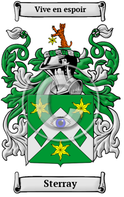 Sterray Family Crest/Coat of Arms