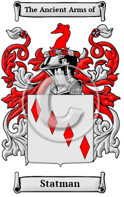 Statman Family Crest Download (JPG) Heritage Series - 300 DPI