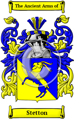 Stetton Family Crest Download (JPG) Heritage Series - 600 DPI