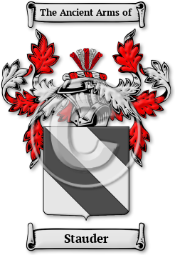 Stauder Family Crest Download (JPG) Legacy Series - 600 DPI