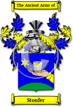 Stoufer Family Crest Download (jpg) Legacy Series - 150 DPI