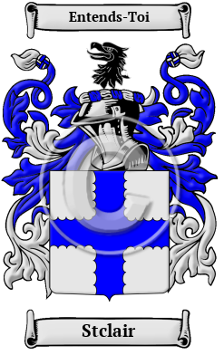 Stclair Family Crest Download (JPG) Heritage Series - 600 DPI