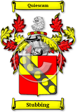 Stubbing Family Crest Download (JPG) Legacy Series - 300 DPI