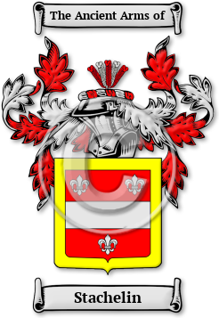 Stachelin Family Crest Download (jpg) Legacy Series - 150 DPI
