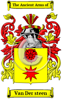 Van Der steen Family Crest/Coat of Arms