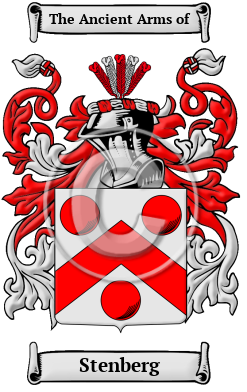 Stenberg Family Crest/Coat of Arms