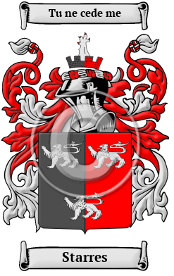 Starres Family Crest/Coat of Arms