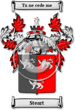 Steart Family Crest Download (JPG) Legacy Series - 600 DPI