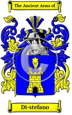 Di-stefano Family Crest Download (JPG) Heritage Series - 300 DPI