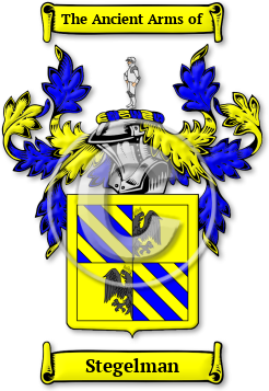 Stegelman Family Crest Download (jpg) Legacy Series - 150 DPI