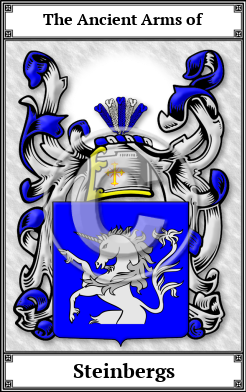Steinbergs Family Crest Download (JPG)  Book Plated - 150 DPI